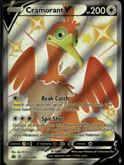 Cramorant V - Promo SWSH: Sword & Shield Promo Cards SWSH086 Colorless Holo Poke - Image 1