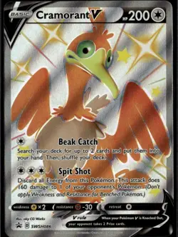 Cramorant V - Promo SWSH: Sword & Shield Promo Cards SWSH086 Colorless Holo Poke - Image 1