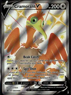 Cramorant V - Promo SWSH: Sword & Shield Promo Cards SWSH086 Colorless Holo Poke - Image 1