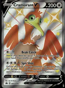 Cramorant V - Promo SWSH: Sword & Shield Promo Cards SWSH086 Colorless Holo Poke - Image 1