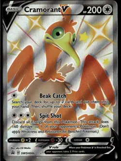 Cramorant V - Promo SWSH: Sword & Shield Promo Cards SWSH086 Colorless Holo Poke - Image 1