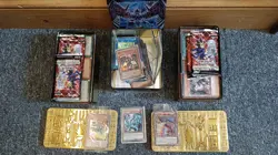 JOBLOT YUGIOH TRADING CARDS COLLECTION KONAMI TCG COLLECTABLE HOLO RARE BUNDLE - Image 1
