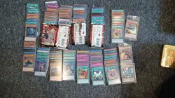 JOBLOT YUGIOH TRADING CARDS COLLECTION KONAMI TCG COLLECTABLE HOLO RARE BUNDLE - Image 2