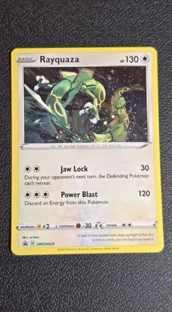 Rayquaza SWSH029 SWSH: Sword & Shield Promo Cards Holo - Image 1