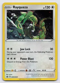 Rayquaza - Holo Promo SWSH: Sword & Shield Promo Cards SWSH029 NM SWIRL 🌀 - Image 1