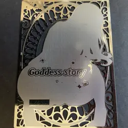 Goddess Story Gold METAL Card - Serial Number #/200! Anime Waifu BOA Bikini - Image 1