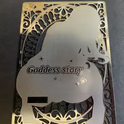 Goddess Story Gold METAL Card - Serial Number #/200! Anime Waifu BOA Bikini - Image 5