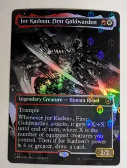 MTG - Jor Kadeen, First Goldwarden - ONE - R - Step-and-Compleat Foil - 462 - Image 1