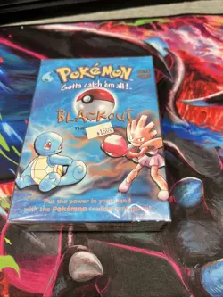 1999 Pokemon TCG Blackout Theme Deck Wizards of the Coast Trading Cards Sealed - Image 1