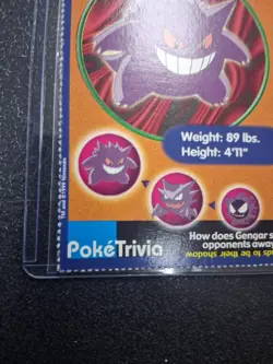 Gengar #94 Pokemon Burger King PokeTrivia Mewtwo Strikes Back - Image 3