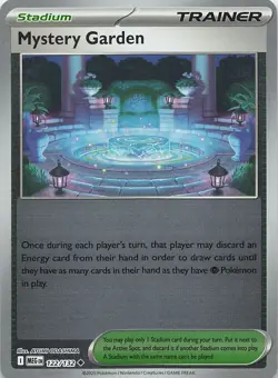 Mystery Garden 122/132 Uncommon Mega Evolution Pokemon Near Mint - Image 1