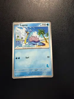 Pokemon TCG - Lapras - Squirtle Stamped - My First Battle - Image 1
