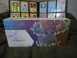 Pokemon Scarlet & Violet Prismatic Evolutions Eevee Super Premium Collection. - Image 1
