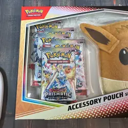 Pokemon TCG • Prismatic Evolutions • Accessory Pouch • Special Collection Eevee - Image 2
