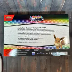 Pokemon TCG • Prismatic Evolutions • Accessory Pouch • Special Collection Eevee - Image 4