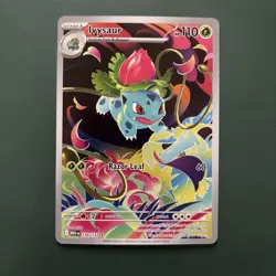 Ivysaur Illustration Rare IR AR 134/132 Mega Evolution Pokemon TCG English - Image 1
