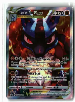 Lucario VSTAR ⭐ SWSH291 Holo Promo Sword & Shield Promo Pokemon NM - Image 1