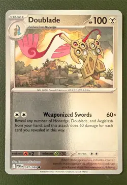 Pokemon TCG Doublade 57/88 Perfect Order ME3 Reverse Holo NM - Image 1