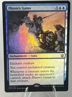Illusory Gains - Light Play English MTG Dragons of Tarkir - Image 1