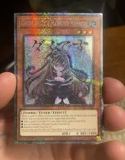 YuGiOh Konami Ghost Belle & Haunted Mansion 1st Edition RA05-EN092 Starlight - Image 1