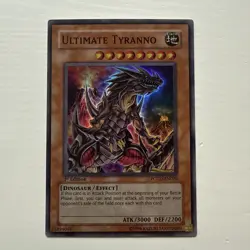 Yugioh Ultimate Tyranno POTD-EN020 Super Rare 1st Edition MP - Image 1