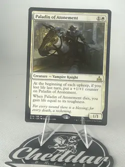 Magic the Gathering Paladin of Atonement Rivals of Ixalan MTG Free Shipping! - Image 1