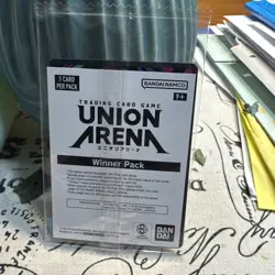 Union Arena Taro Sakamoto Winner Promo English Sealed - Image 2