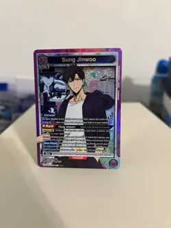 Union Arena - Solo Leveling- Sung Jinwoo (022) - SR UE17BT - Image 3
