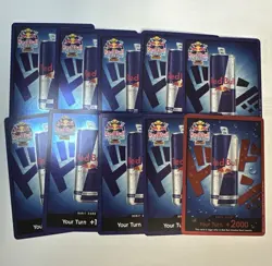 One Piece Red Bull DON!! Promo Set (10 Foil DON Cards) - Image 1