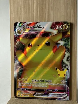 Pikachu VMAX SWSH062 SWSH: Sword & Shield Promo Cards Holo Mp✨ - Image 1
