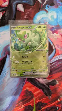 SVP 087 Sprigatito Ex SEALED Promo Card NM Pokemon TCG - Image 1