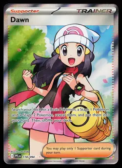 Dawn 118/094 Ultra Rare Phantasmal Flames Pokemon Card - Image 1