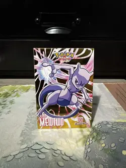 Pokemon 2024 Card Database Attacks Kanto Gold Foil Mewtwo Peru Rare US Seller - Image 1