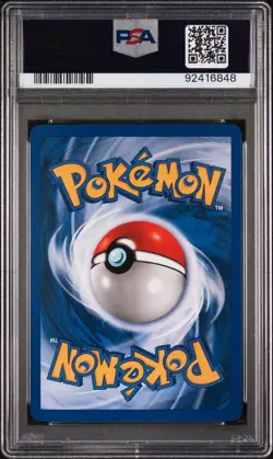 Pokemon [Wizards Of The Coast] Neo Genesis Holo Card #1 Ampharos PSA 8 - Image 2