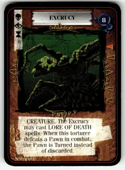 1995 Kult Reality is a Lie! Trading card game - EXCRUCY - Image 1
