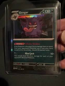 Pokemon Gengar 050/088 Holo Rare Perfect Order Holo Pokemon Card NM - Image 4