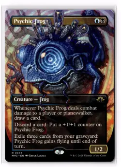 Psychic Frog (Borderless) 344 Modern Horizons 3 Normal NM - Image 1
