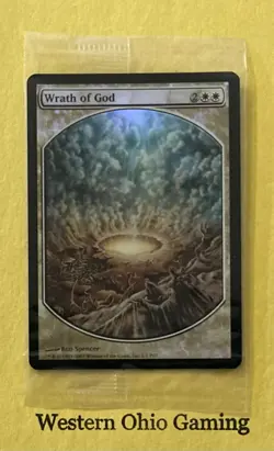 Magic MTG 2007 Magic Player's Rewards Wrath of God #1/7 Foil NEW TCG CCG - Image 1