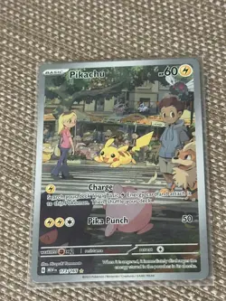 Pokemon Scarlet & Violet 151 Pikachu 173/165 Illustration Rare - Image 1