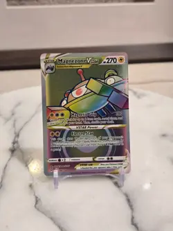 Pokemon TCG Magnezone VSTAR (Secret) 198/196 Swsh11: Lost Origin Holo LP - Image 1