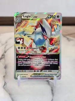 Pokemon TCG Lugia VSTAR 139/195 Prize Pack Series Cards Holo NM - Image 1