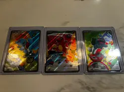 Pokemon TCG First Partner Illustration Collection Series 1 Kanto GEN 1 Starters - Image 1