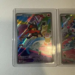 Pokemon First Partner Illustration Collection 3 card gen 7 (Alola set) - Image 2