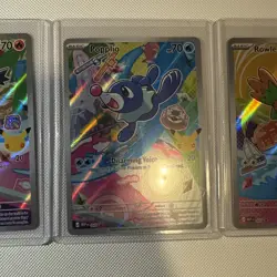 Pokemon First Partner Illustration Collection 3 card gen 7 (Alola set) - Image 3