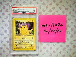1999 Pokemon Game E3 Stamp - Yellow Cheeks PSA 5 EX / HARD TO FIND VINTAGE!!! - Image 1