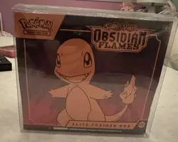 Pokemon TCG Scarlet & Violet Obsidian Flames Elite Trainer Box - ETB + Cover - Image 1