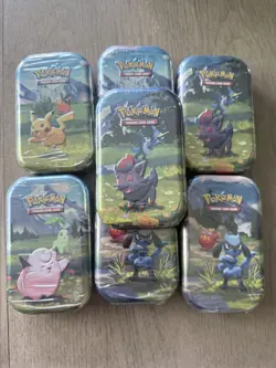 Pokemon TCG Ascended Heroes Mini Tin x 7 ✅In Hand ✅ (Brand New and Sealed) - Image 1