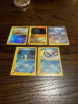 Pokemon E Reader Lot Heavy Play - Image 1