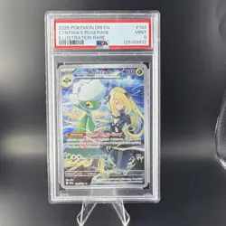 Pokemon Cynthia's Roserade 184/182 Destined Rivals Illustration Rare Holo PSA 9 - Image 1