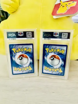 2015 POKEMON XY M MEWTWO EX BREAKTHROUGH REA DUAL #63 /162 64 /162 PSA 8 NM - Image 3